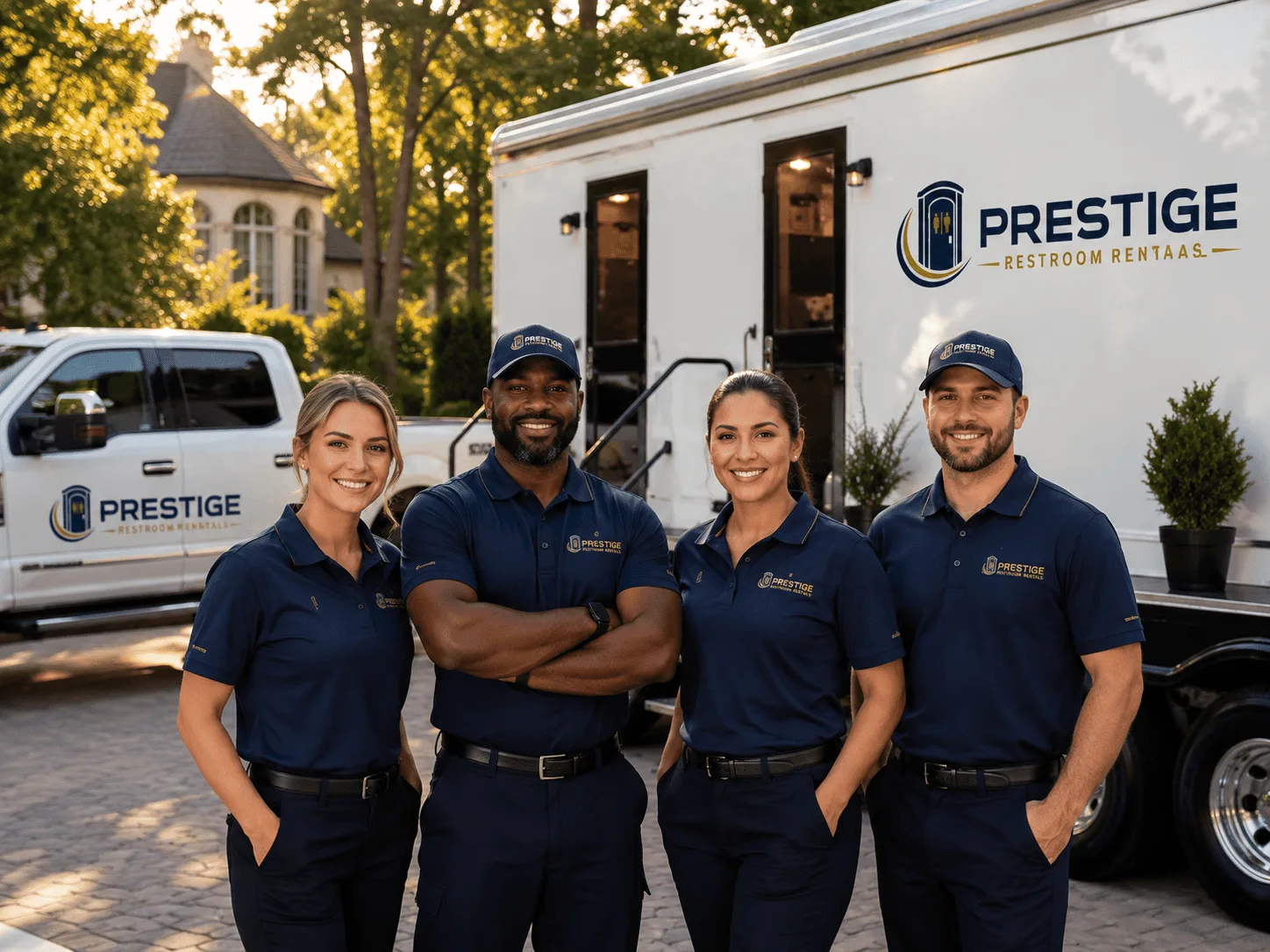 Trusted Luxury Portable Restrooms company in Elberta, MI